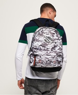 Superdry Ice Stealth Camo Montana Férfi Hátizsák Fehér | OACEQ4156